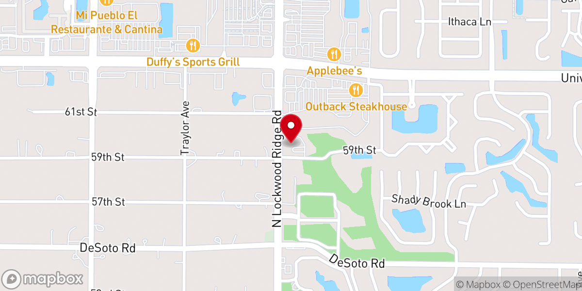 Map showing location of Church of Nativity Episcopal