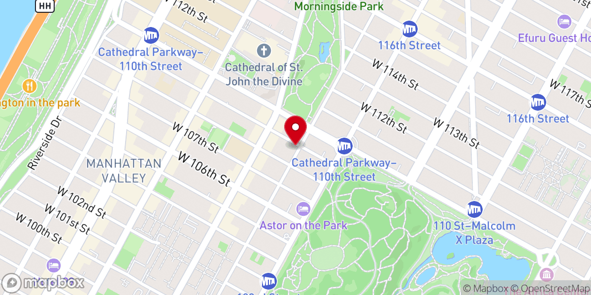 Map showing location of Arca de Refugio, Iglesia de Dios Pentecostal