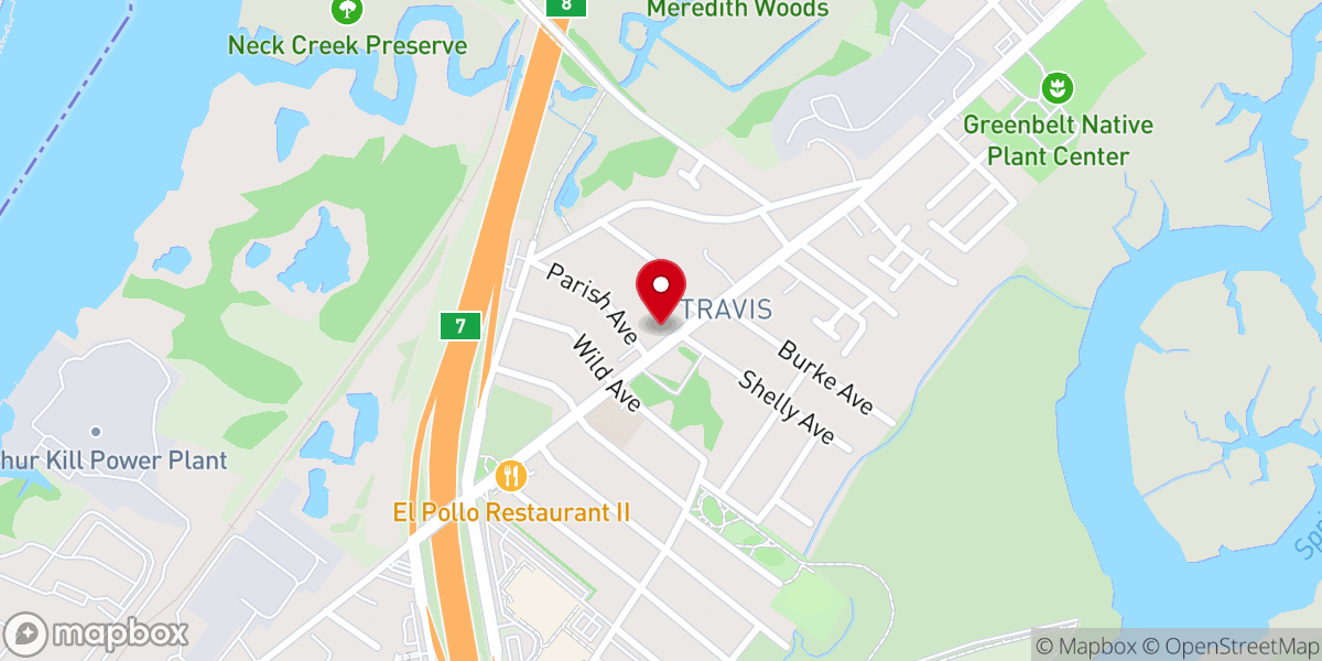 Map showing location of St. Anthony of Padua Roman Catholic Church