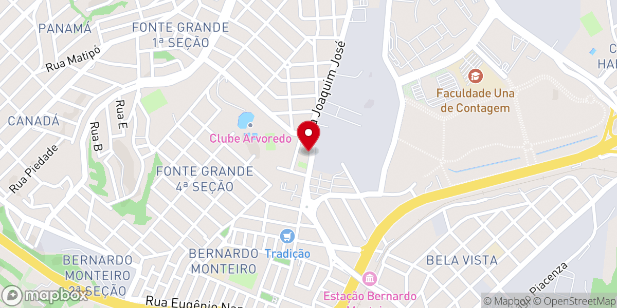 Map showing location of Igreja Evangélica Assembléia de Deus,( Missão)
