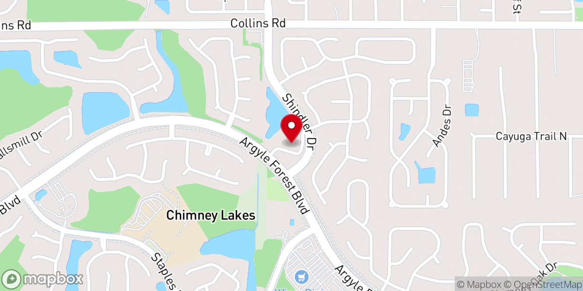 Map showing location of Kirkwood Presbyterian Church