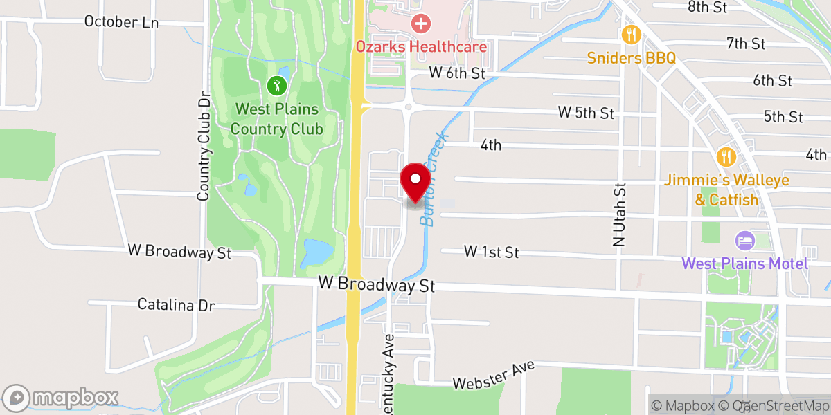 Map showing location of Church God Is Love