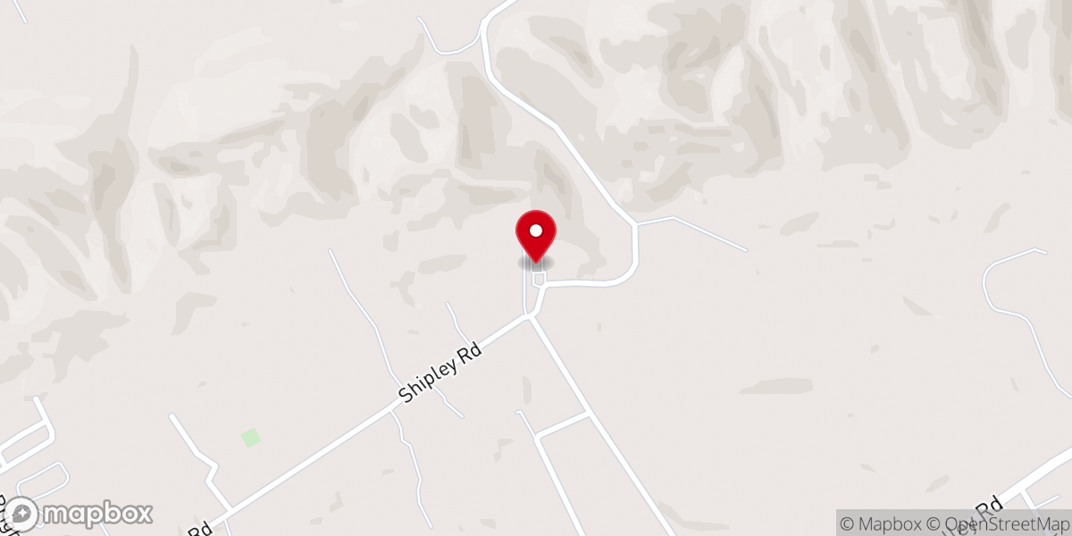 Map showing location of Mount Pleasant Missionary Baptist Church