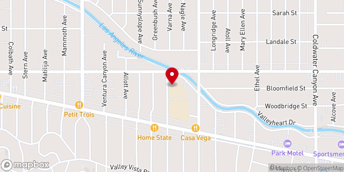 Map showing location of St Francis de Sales School