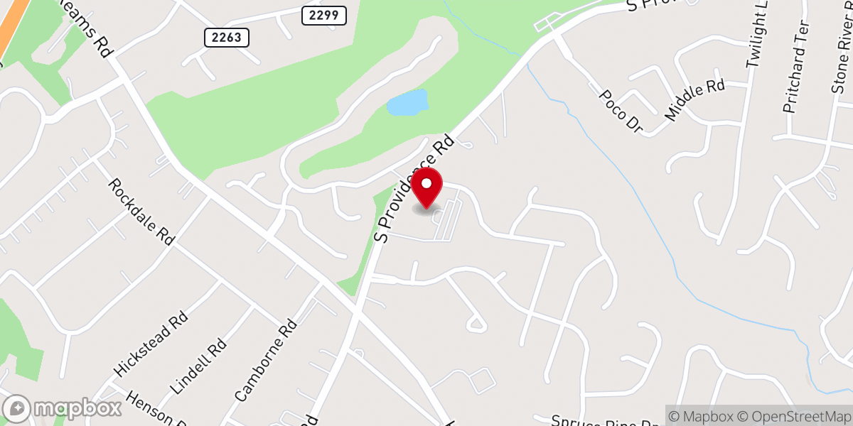 Map showing location of Coastal Church - Bethany Campus