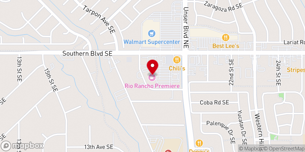 Map showing location of Legacy Church - Rio Rancho Campus