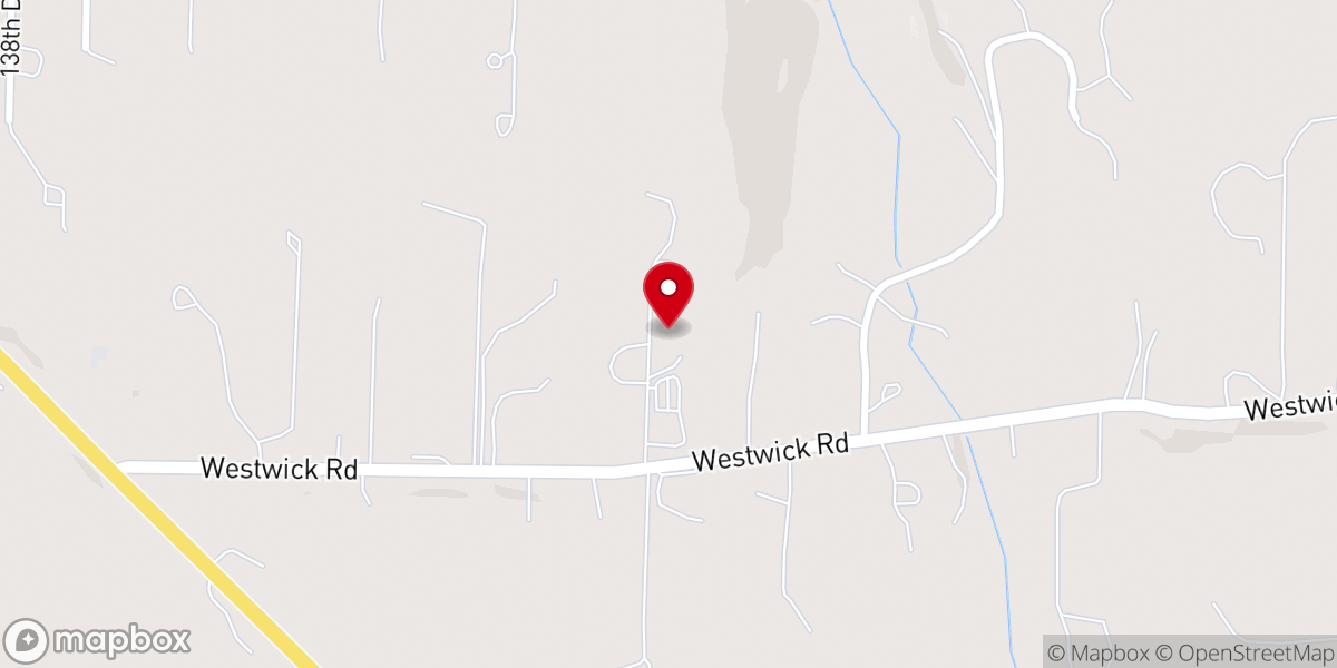 Map showing location of Twin Willow Gardens - BY APPOINTMENT ONLY