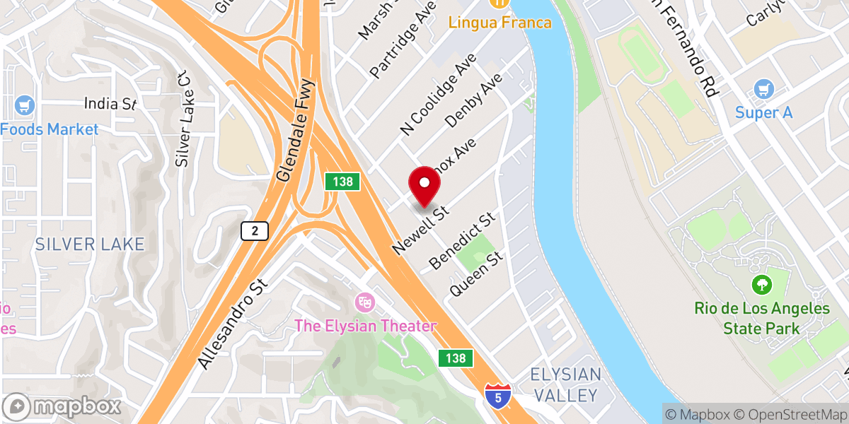 Map showing location of St Mary Coptic Catholic Church