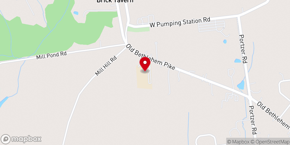 Map showing location of Foundation Reformed Church