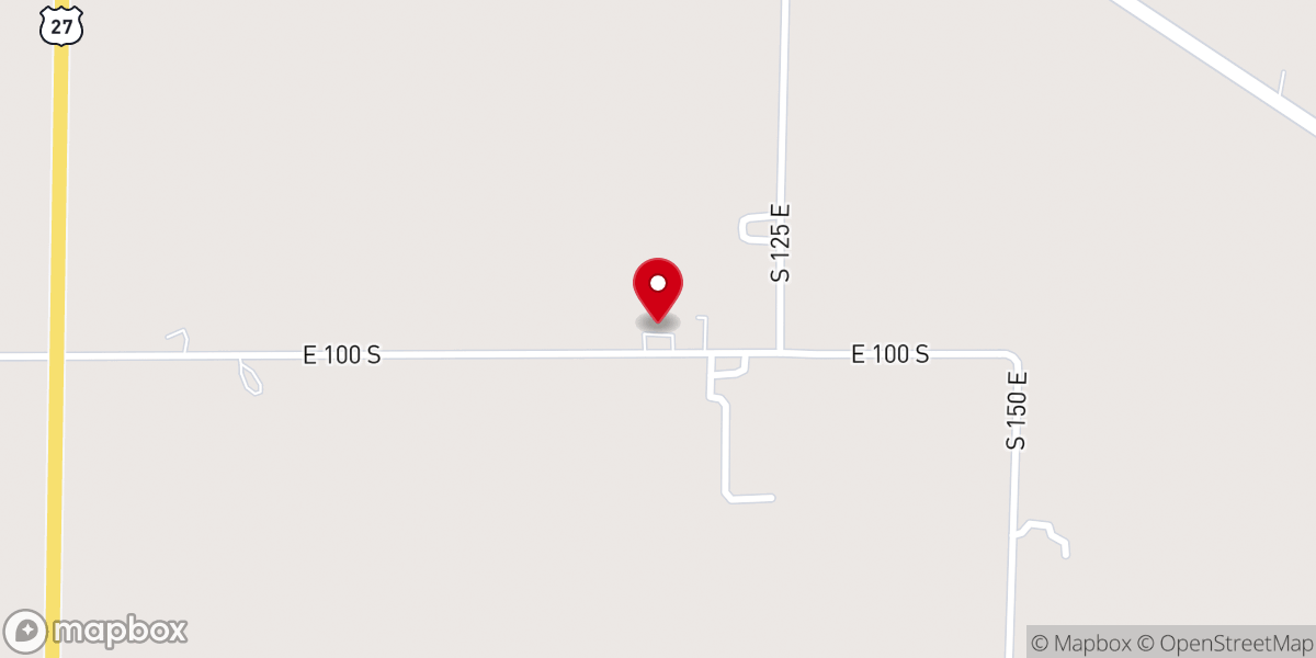Map showing location of Countryside Christian Church