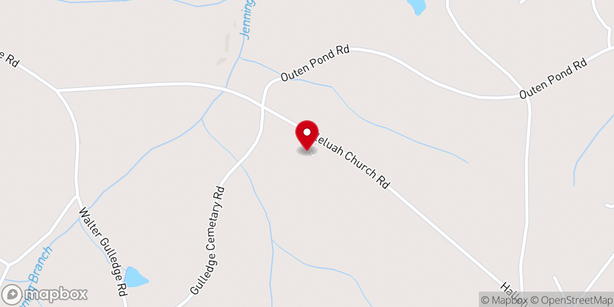 Map showing location of Ruby Church of God