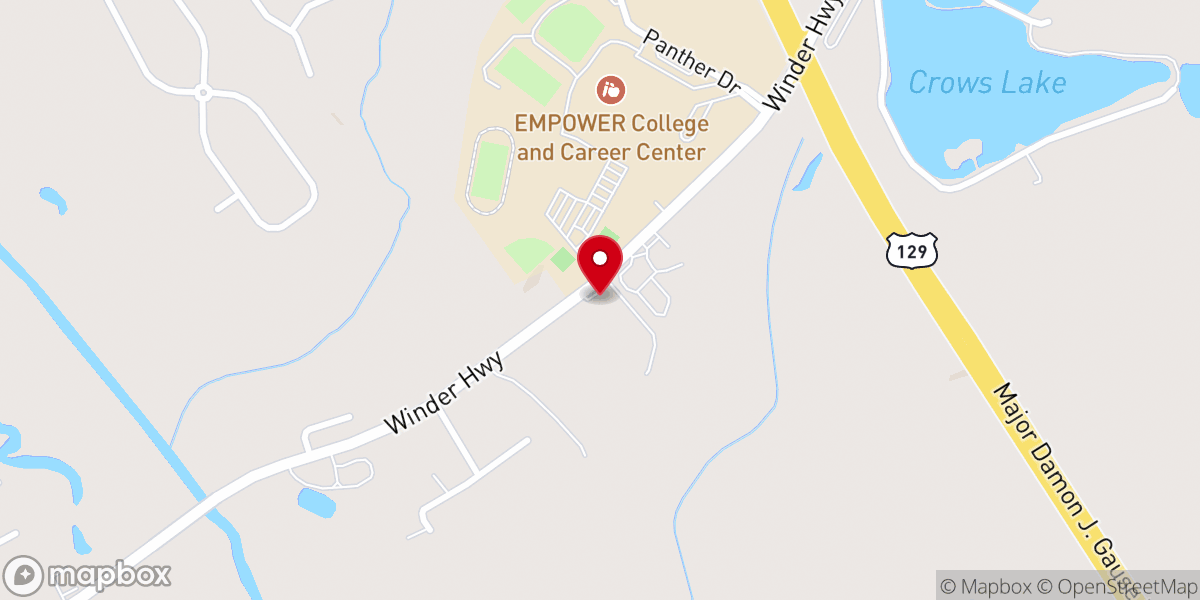 Map showing location of Hwy 11 Auction
