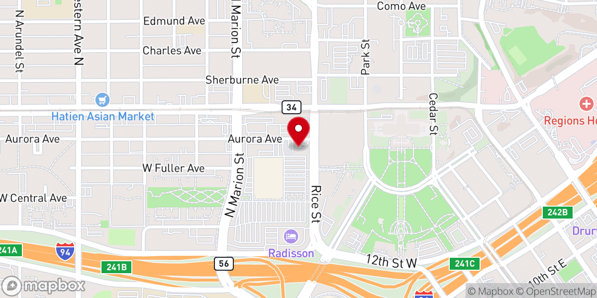 Map showing location of Berean Church COGIC