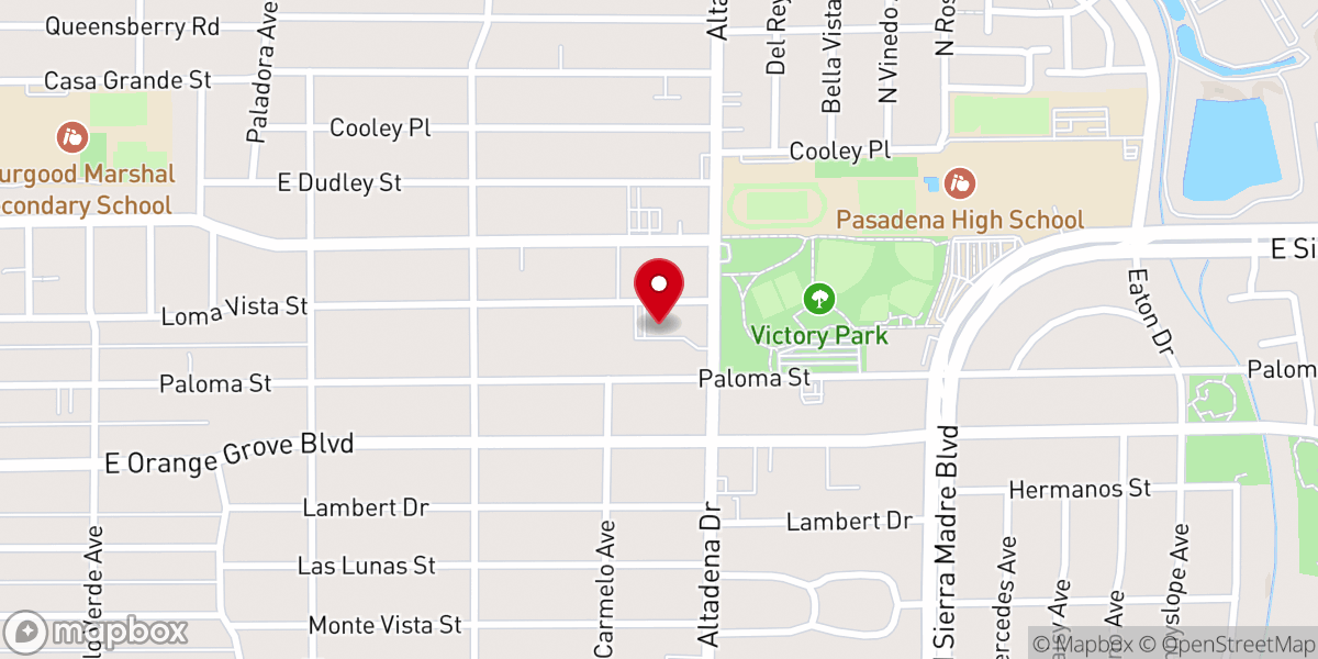 Map showing location of Living Way Community Church