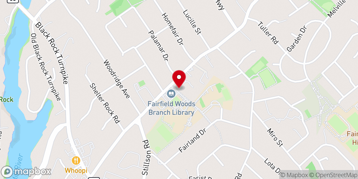 Map showing location of Fairfield Grace United Methodist Church