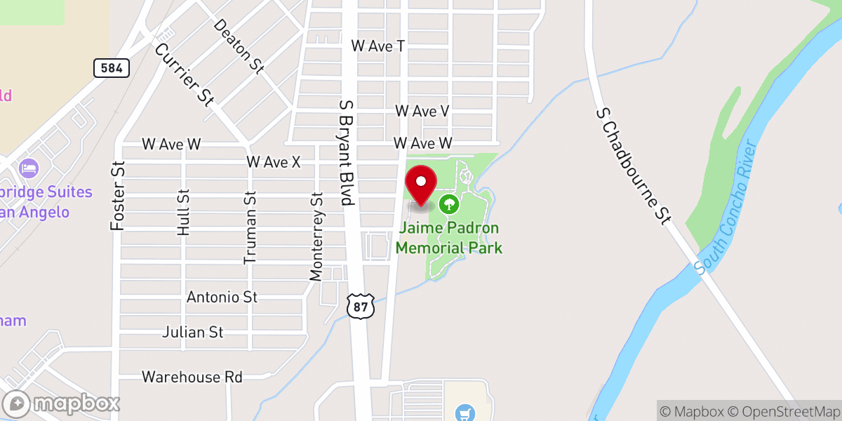 Map showing location of Collide Church