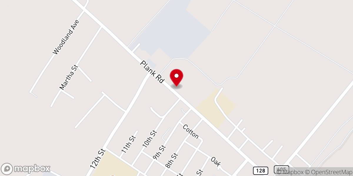 Map showing location of Tensas Parish Fire District Station 1