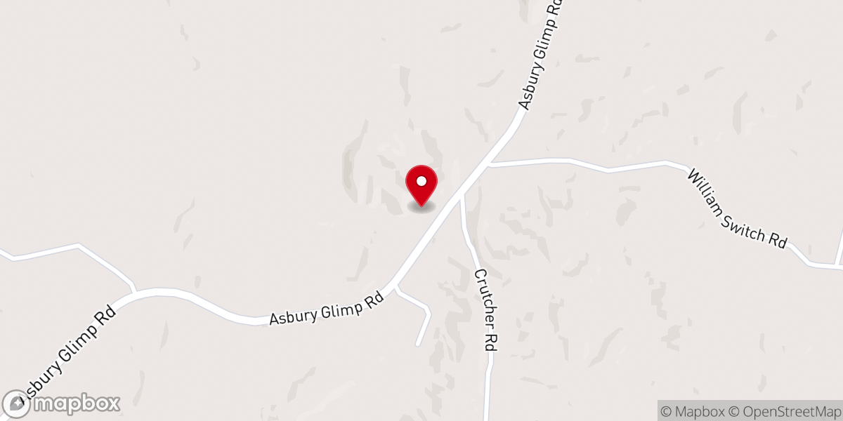 Map showing location of Beasleys Chapel
