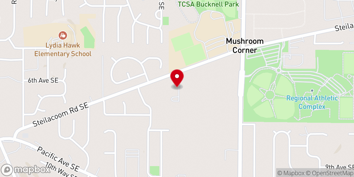 Map showing location of The Roots Community Church