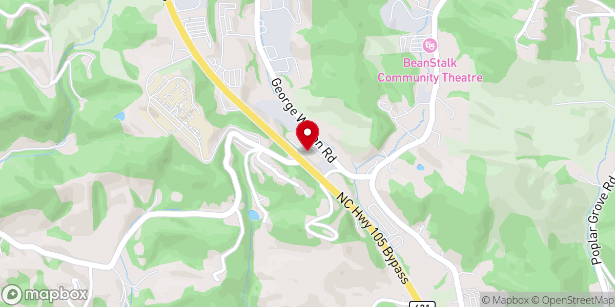Map showing location of Bibleway Baptist Church