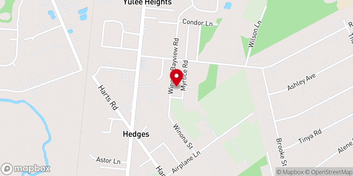 Map showing location of Community Baptist Church - Independent Baptist Church in Yulee, FL