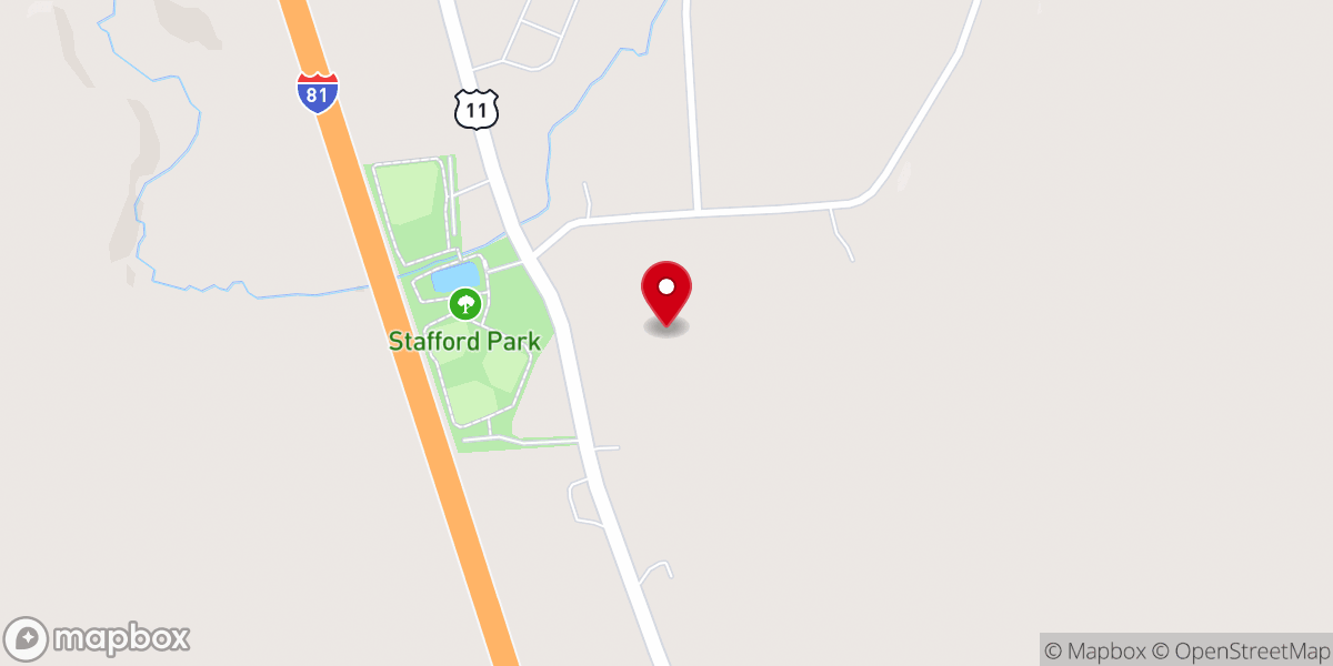 Map showing location of Lafayette