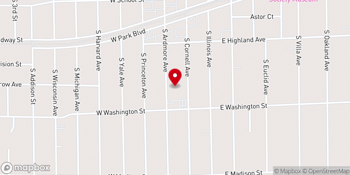 Map showing location of Lampstand Ministries Inc