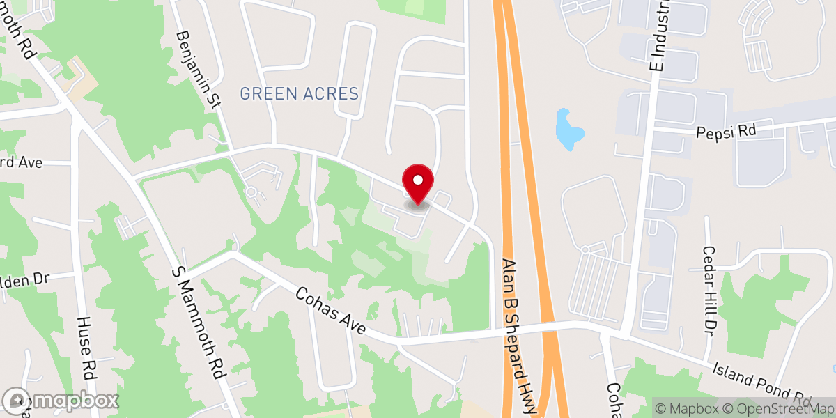 Map showing location of Sisters of Holy Cross