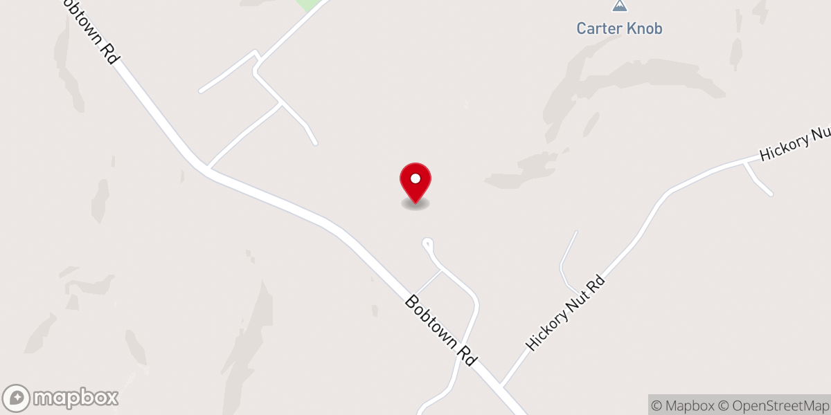 Map showing location of Mount Zion Church