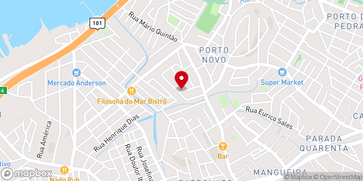 Map showing location of Paróquia Nossa Senhora da Conceição