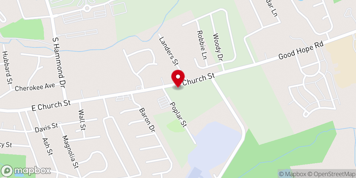 Map showing location of American Legion Fairgrounds Walton County Fair