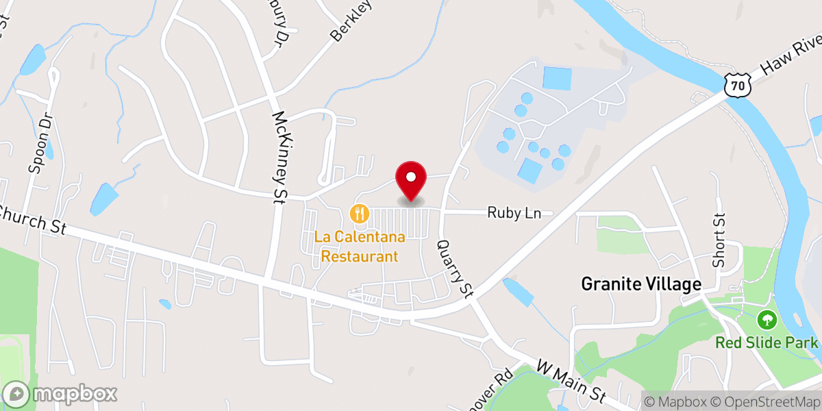 Map showing location of Living Free Superstore