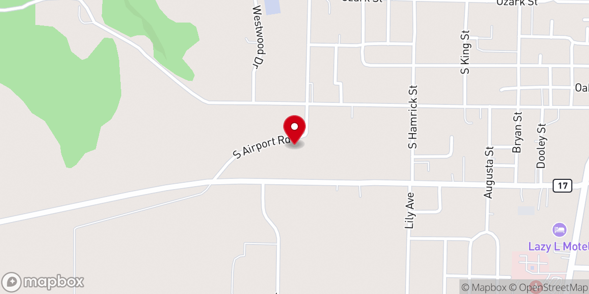 Map showing location of Houston Fellowship Seventh-day Adventist Church