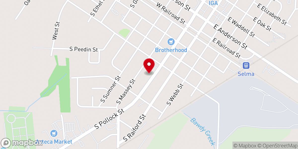 Map showing location of Christ Fellowship Church-COGOP