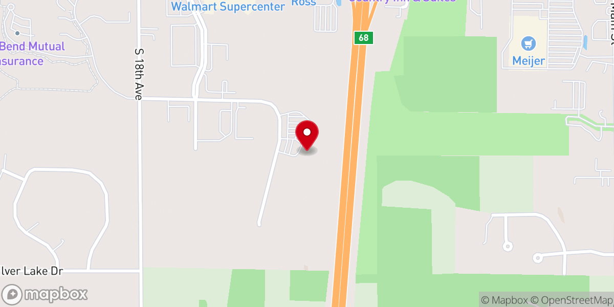 Map showing location of United States Concealed Carry Association