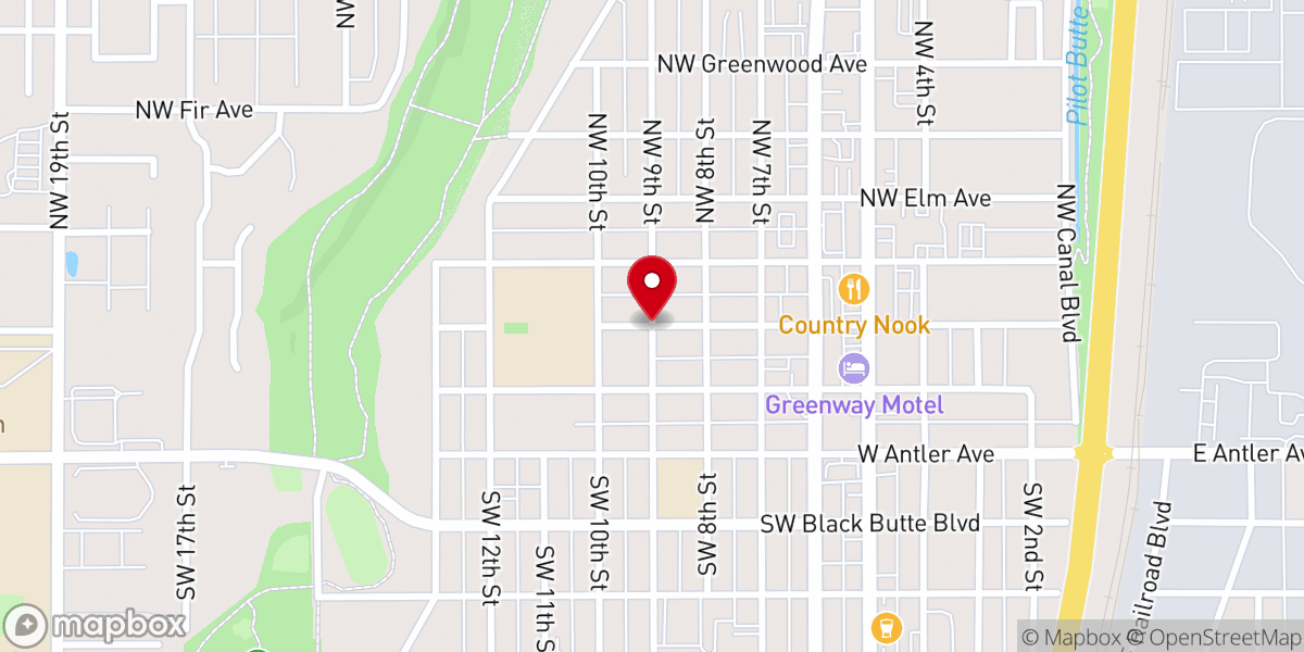 Map showing location of Sonshine Christian School