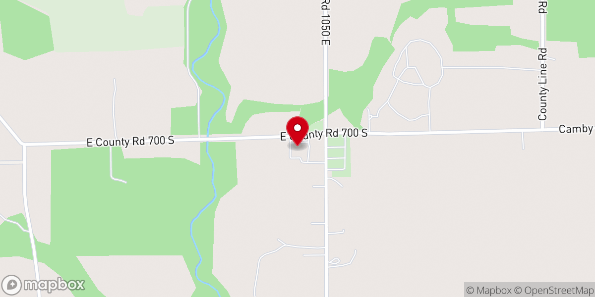 Map showing location of Fairfield Friends Meeting