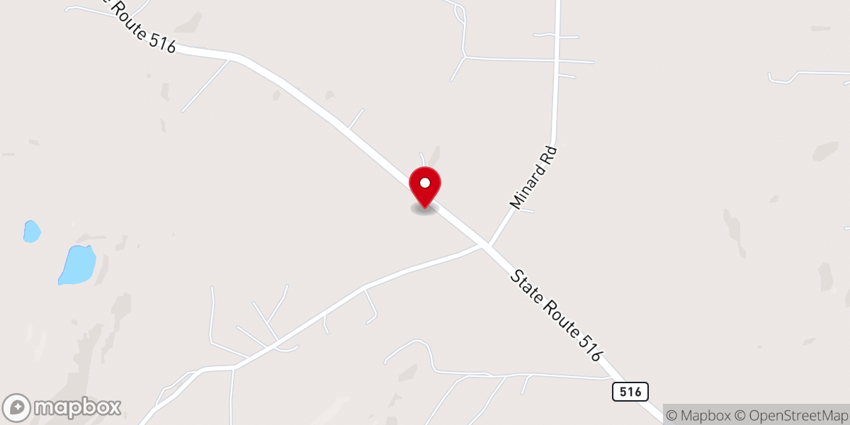 Map showing location of Gracepointe Church