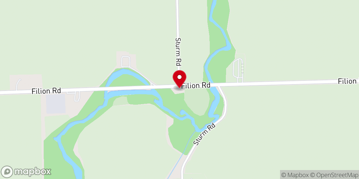 Map showing location of Hayes United Methodist Church