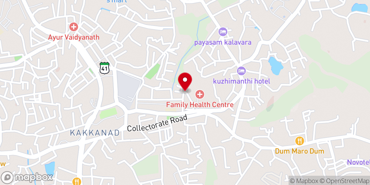 Map showing location of Rapha Believers Church