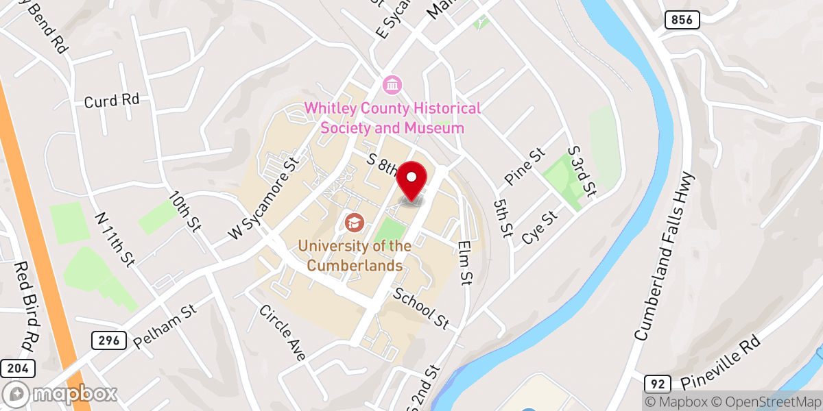 Map showing location of Gatliff Chapel