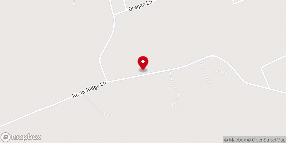 Map showing location of Mesquite Hill Baptist Church