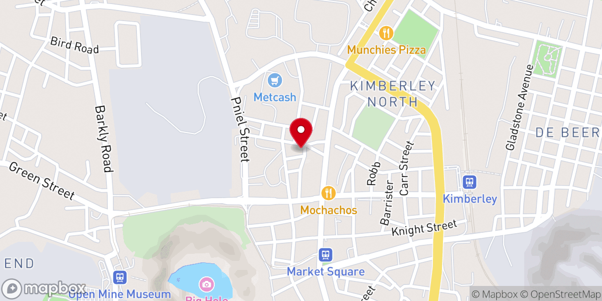 Map showing location of Spoken Word Christian Fellowship