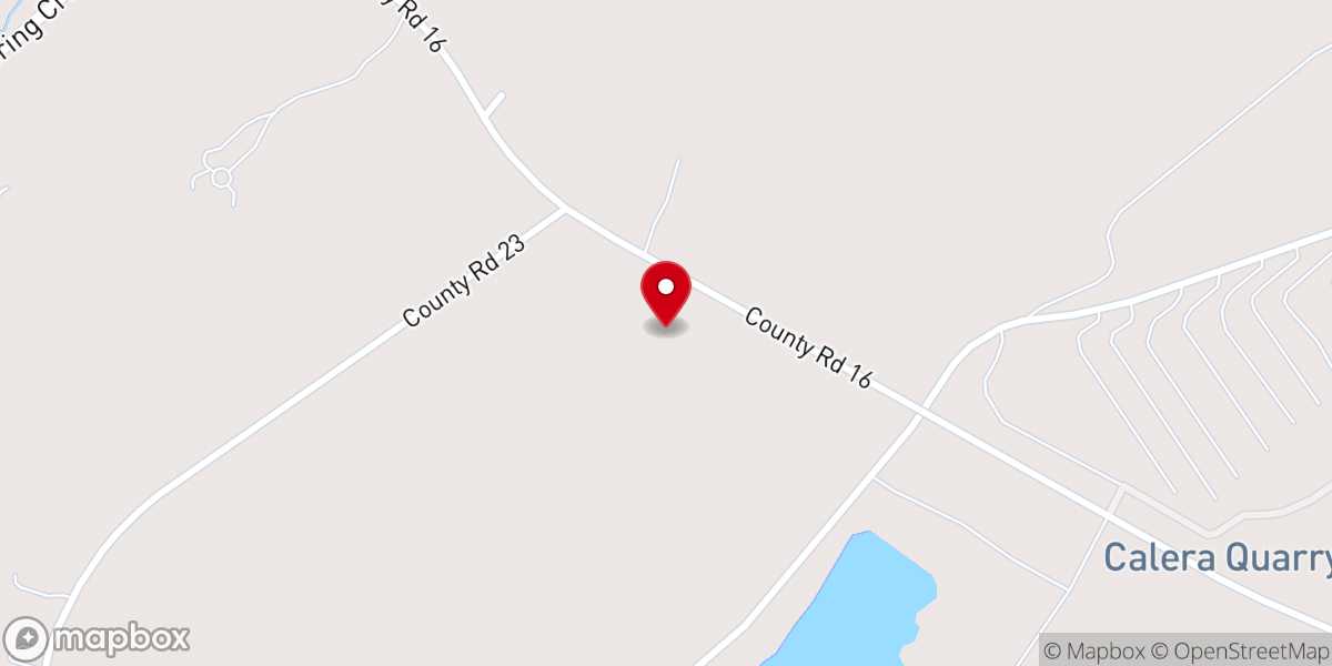 Map showing location of Valley Grove Church