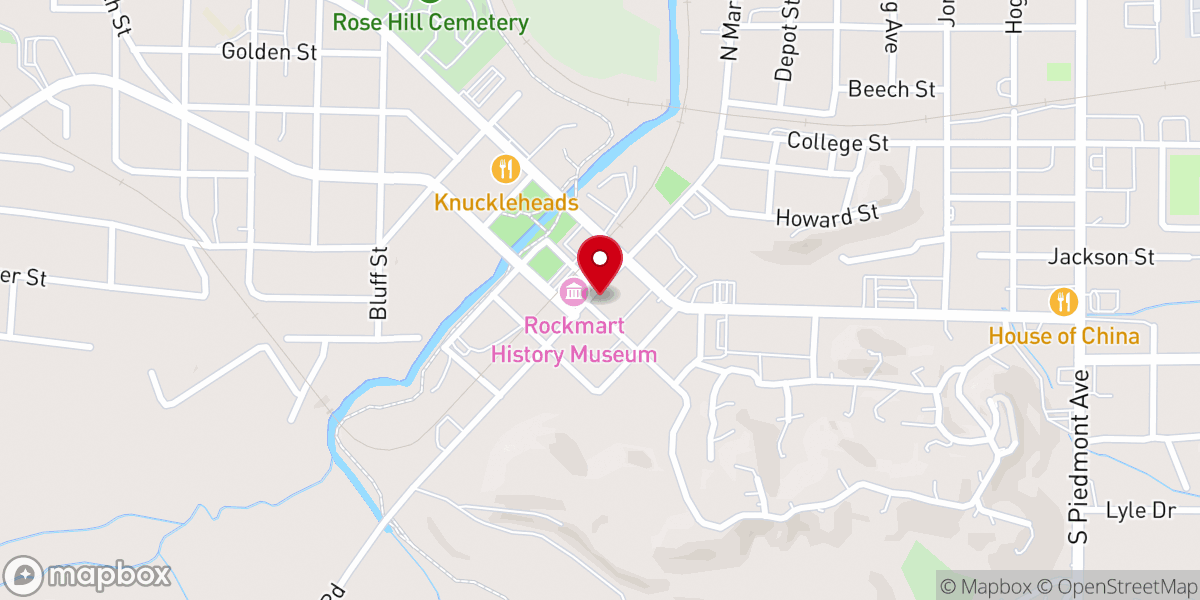 Map showing location of Berean Baptist Church