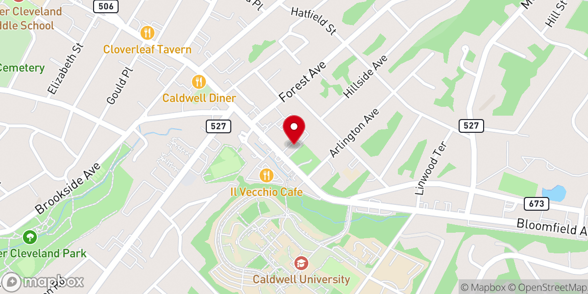 Map showing location of St Aloysius Roman Catholic Church