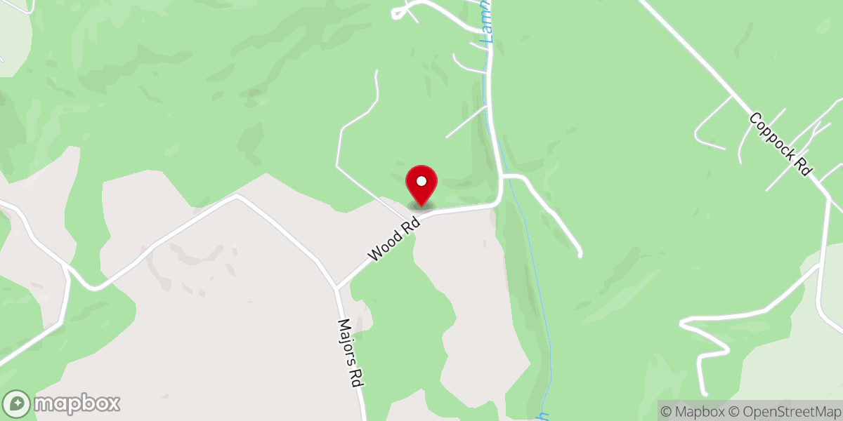 Map showing location of Kitts Glenn T