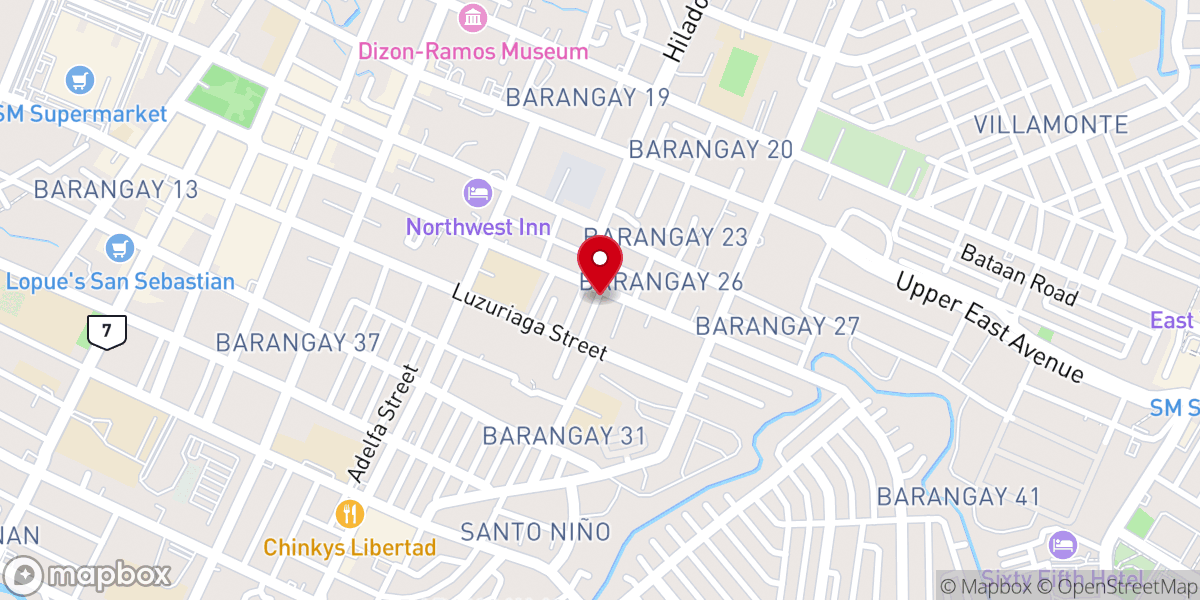 Map showing location of JESUS REIGNS APOSTOLIC CIRCLE CHURCH