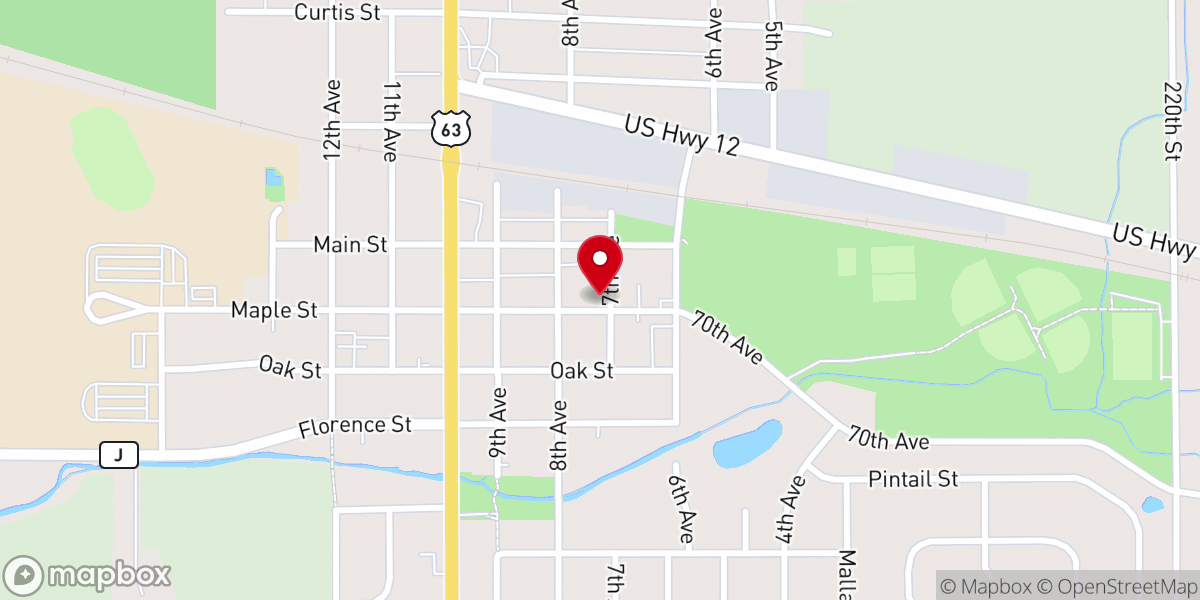 Map showing location of New Life In Christ Church