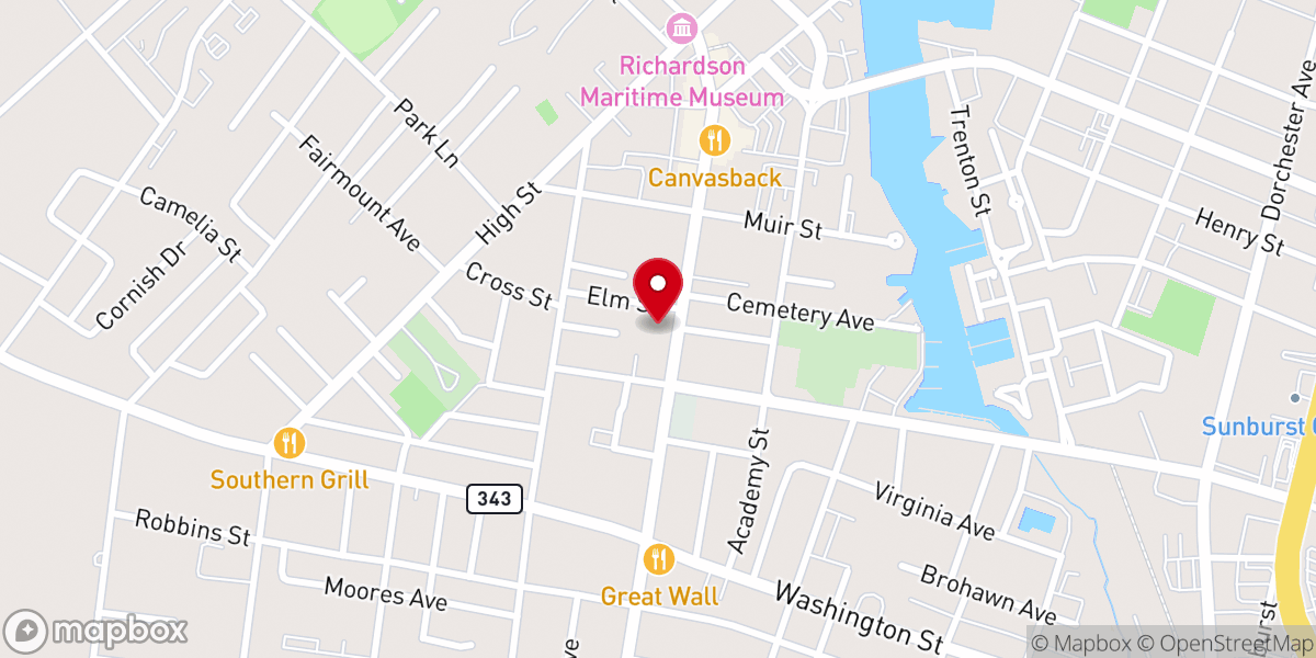 Map showing location of Chief Cornerstone Church of Jesus Christ